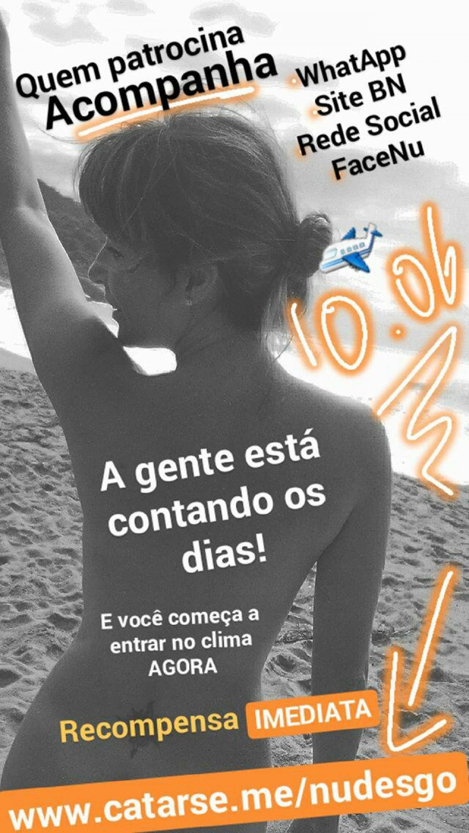 Dia 10 de junho inicia o Pelados na Europa 2017 - NudesGo. Viaja junto!!!